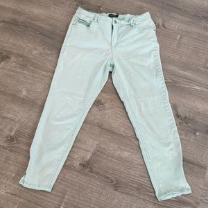 Light green/blue pants